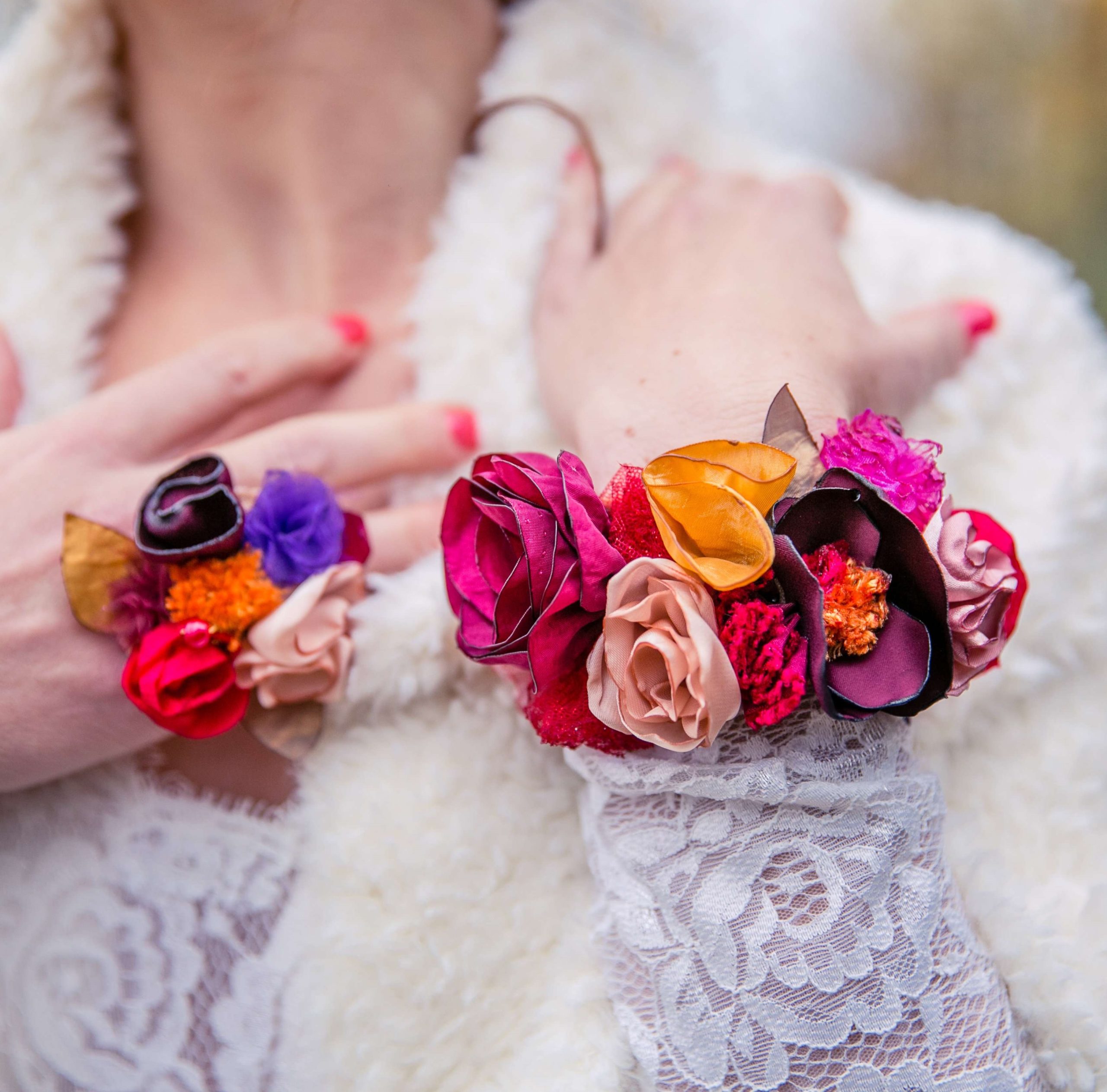 Bracelet Angèle 3 Alice Marty - Couture florale Accessoires Mariage