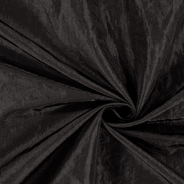 Tissu noir uni