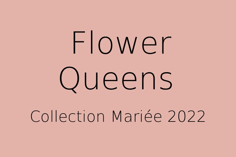 Collection accessoires mariée 2022 Alice MARY Flower Queens